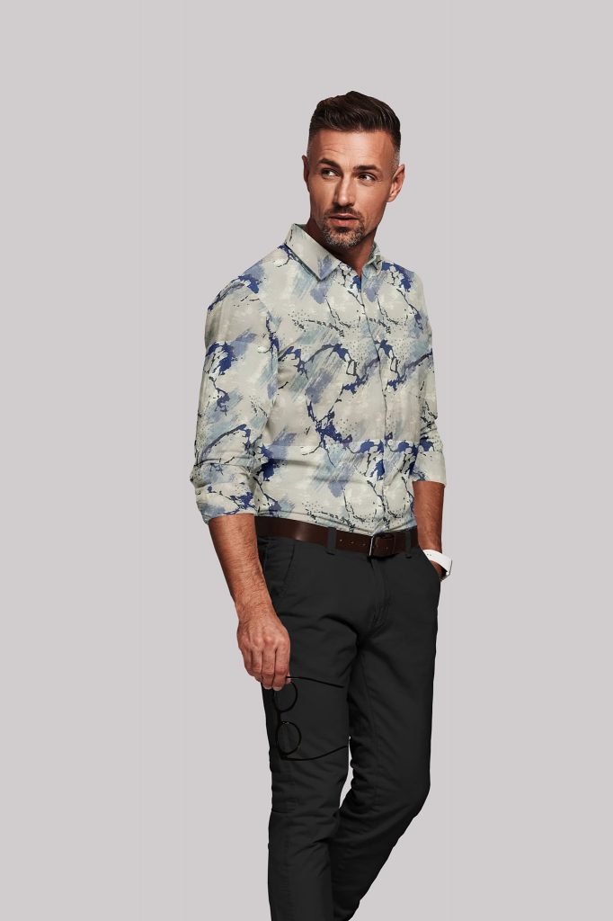 Digital Printed Full Sleeves Shirt