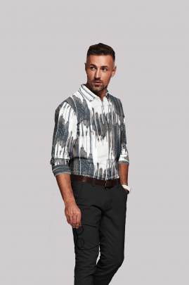 Digital Printed Full Sleeves Shirt