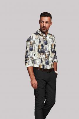 Digital Printed Full Sleeves Shirt