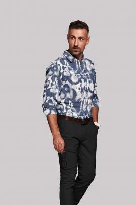 Digital Printed Full Sleeves Shirt 