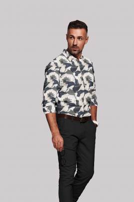 Digital Printed Full Sleeves Shirt 