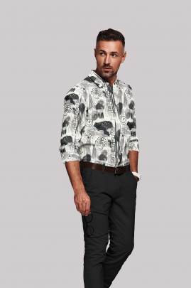 Digital Printed Full Sleeves Shirt 