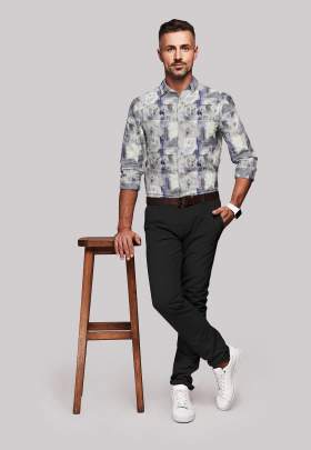 Digital Printed Full Sleeves Shirt 1