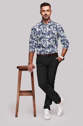 Digital Printed Full Sleeves Shirt 1