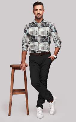 Digital Printed Full Sleeves Shirt 1