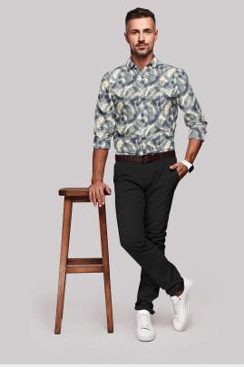 Digital Printed Full Sleeves Shirt 1