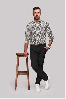 Digital Printed Full Sleeves Shirt 1