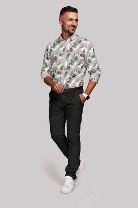 Digital Printed Full Sleeves Shirt 2