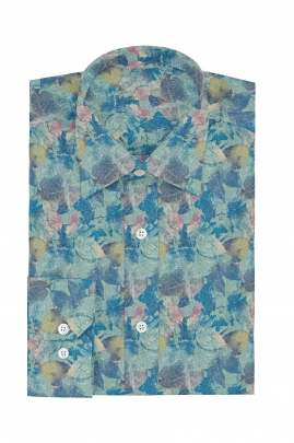 Printed Linen Full Sleeves Shirt 3