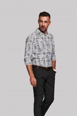 Digital Printed Full Sleeves Shirt 