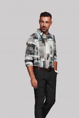 Digital Printed Full Sleeves Shirt 