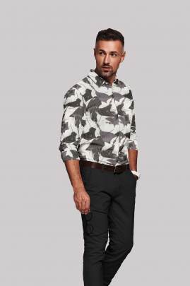 Digital Printed Full Sleeves Shirt 