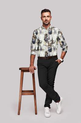 Digital Printed Full Sleeves Shirt 1