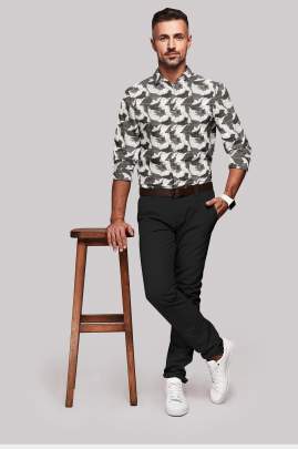 Digital Printed Full Sleeves Shirt 1