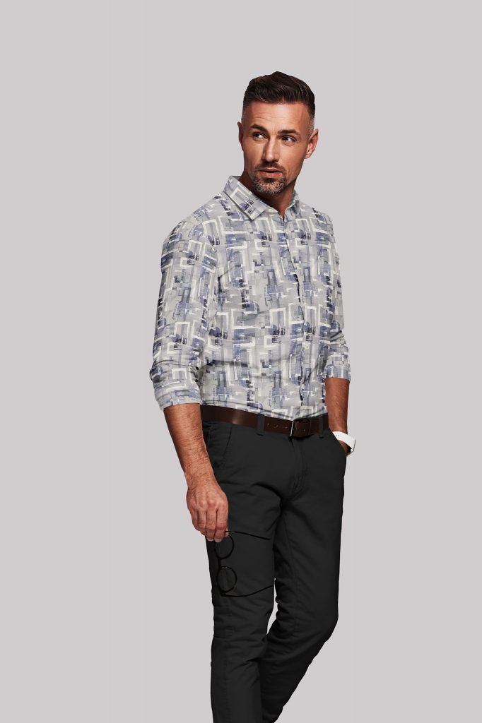 Digital Printed Full Sleeves Shirt