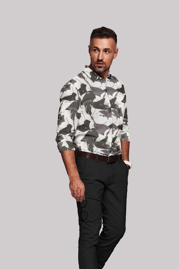 Digital Printed Full Sleeves Shirt